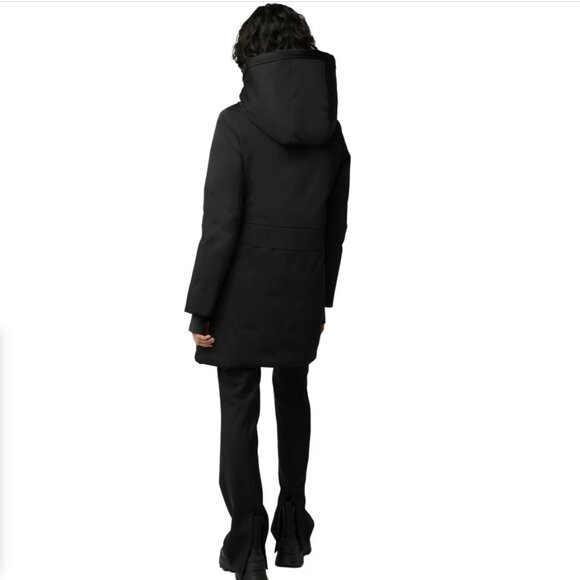 Soia and Kyo Roxann Straight-Fit 750 Fill Down Coat with Hood - Picture 6 of 12